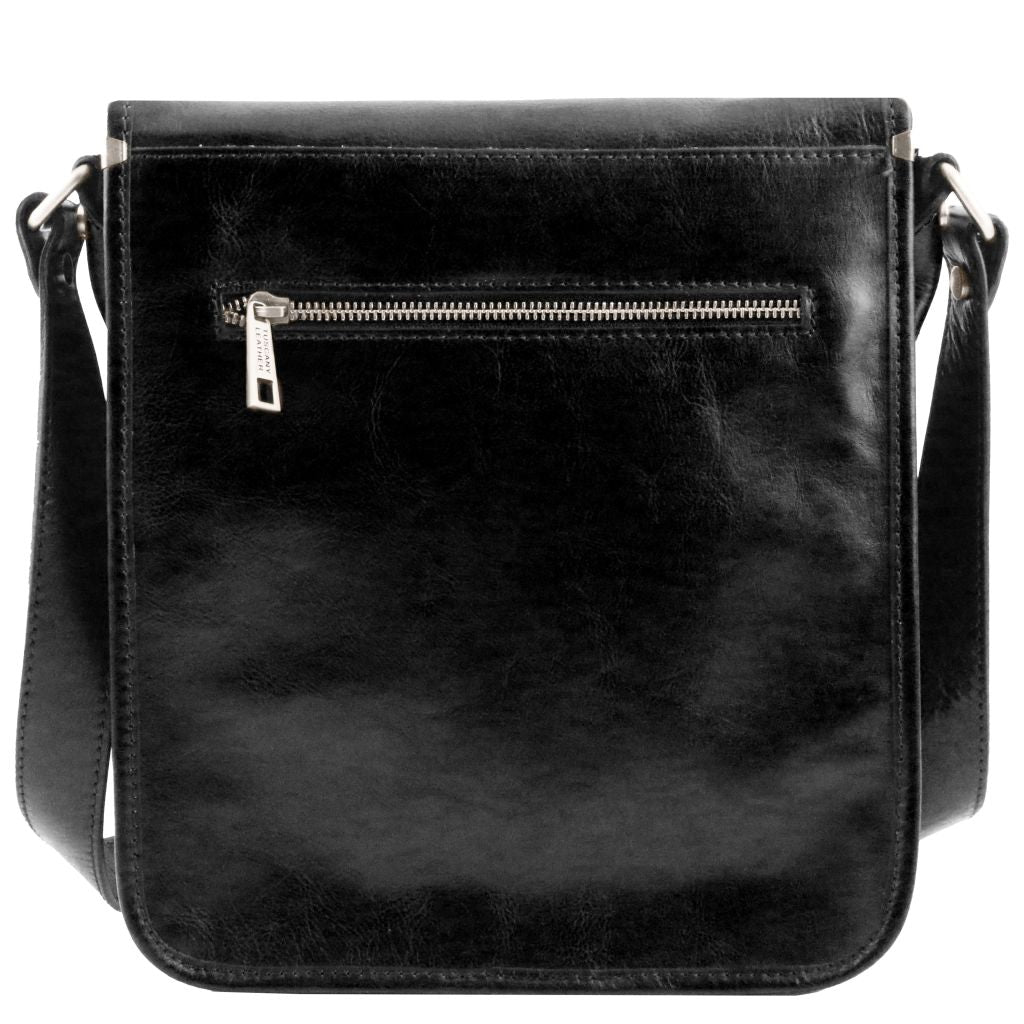 Tuscany Leather TL Messenger Axelremsväska #Färg_Svart
