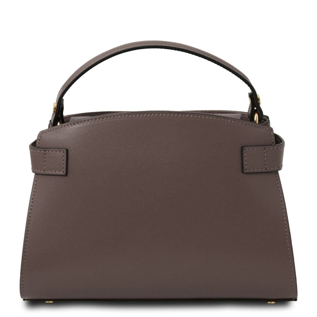 Tuscany Leather Maisy Handväska #Färg_Mörk Taupe