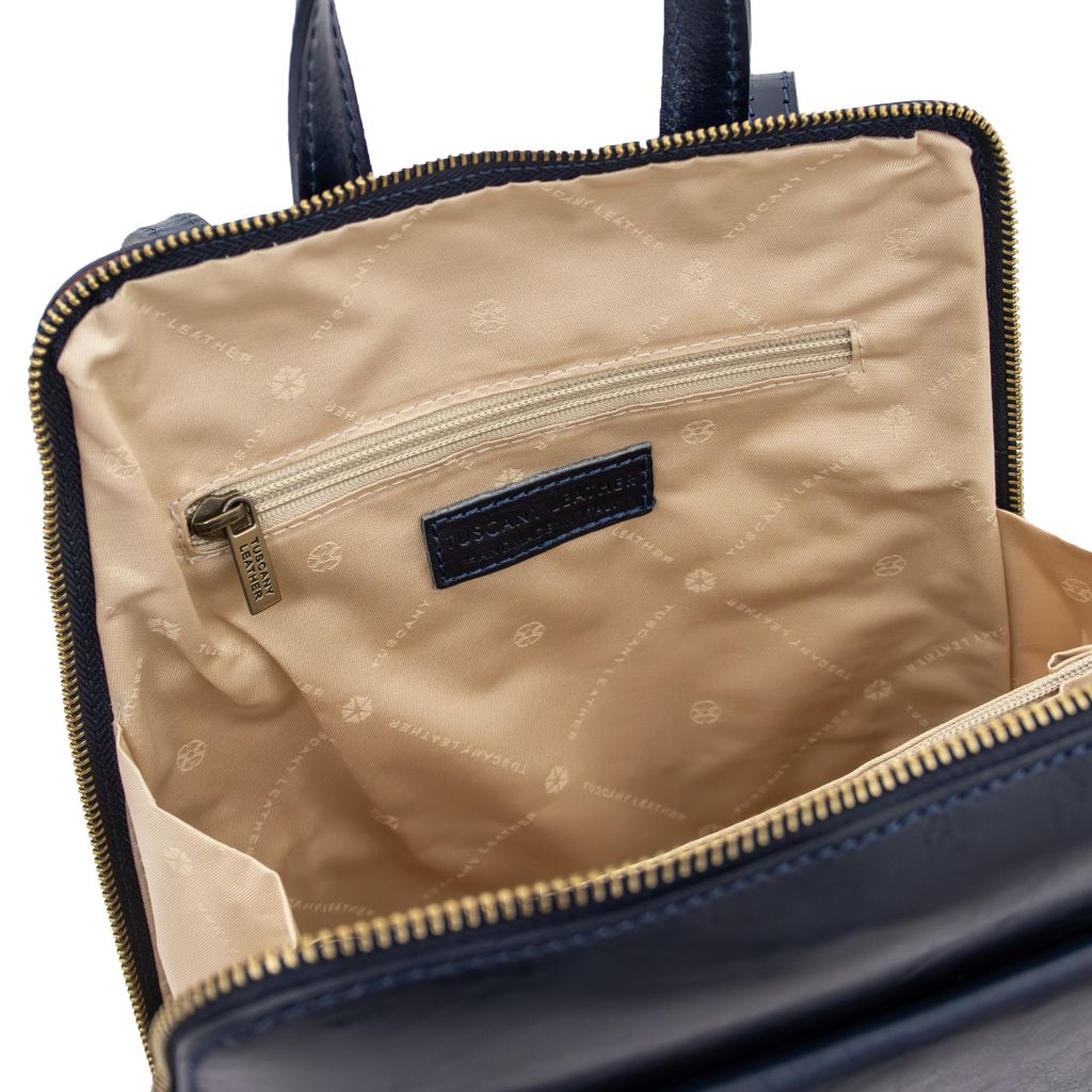 Tuscany Leather Paris Ryggsäck #Färg_Blå