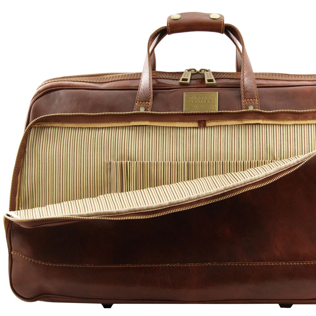 Tuscany Leather Bora Bora Duffelväska #Färg_Brun