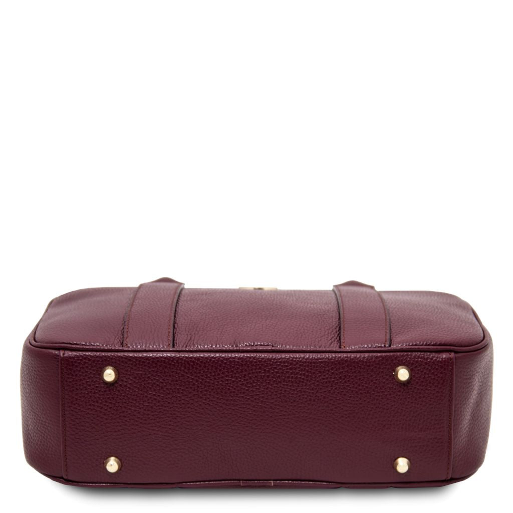 Tuscany Leather Stephany Handväska #Färg_Bordeaux