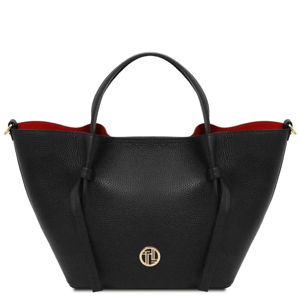Tuscany Leather Legame L Handväska #Färg_Svart
