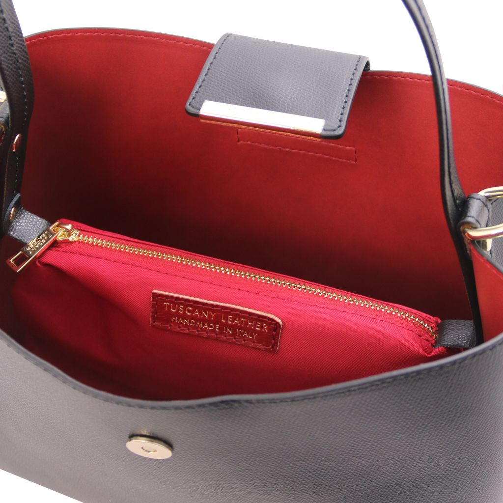 Tuscany Leather Clio Handväska #Färg_Svart
