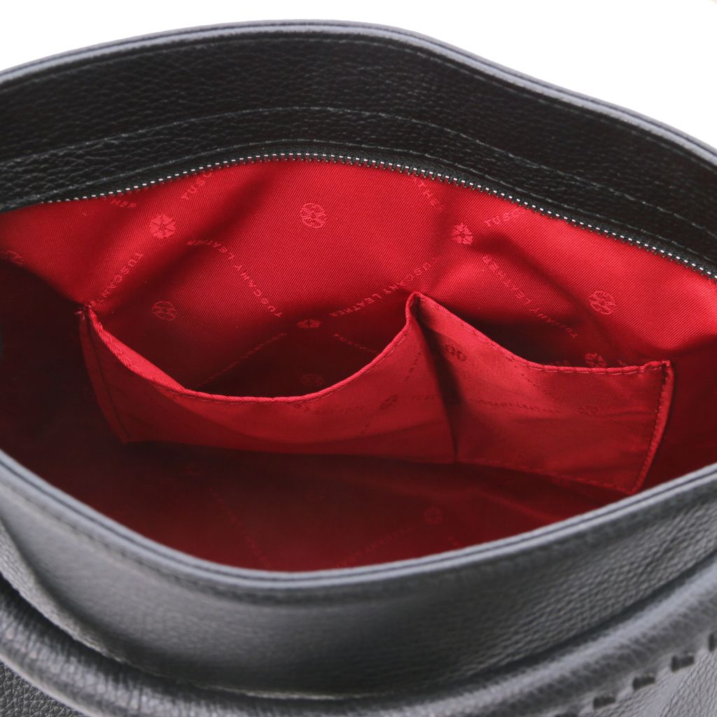 Tuscany Leather TL Bag Handväska #Färg_Svart