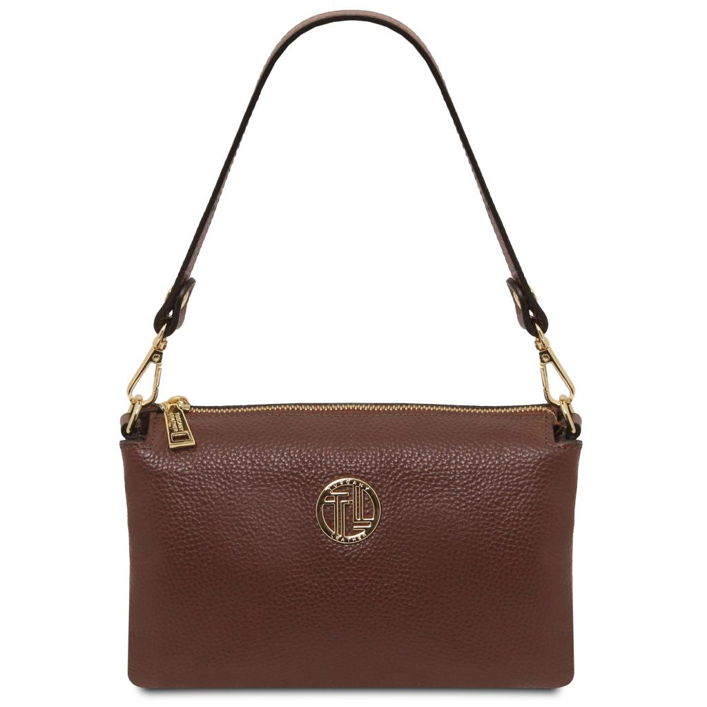 Tuscany Leather Sia Handväska #Färg_Kaffe