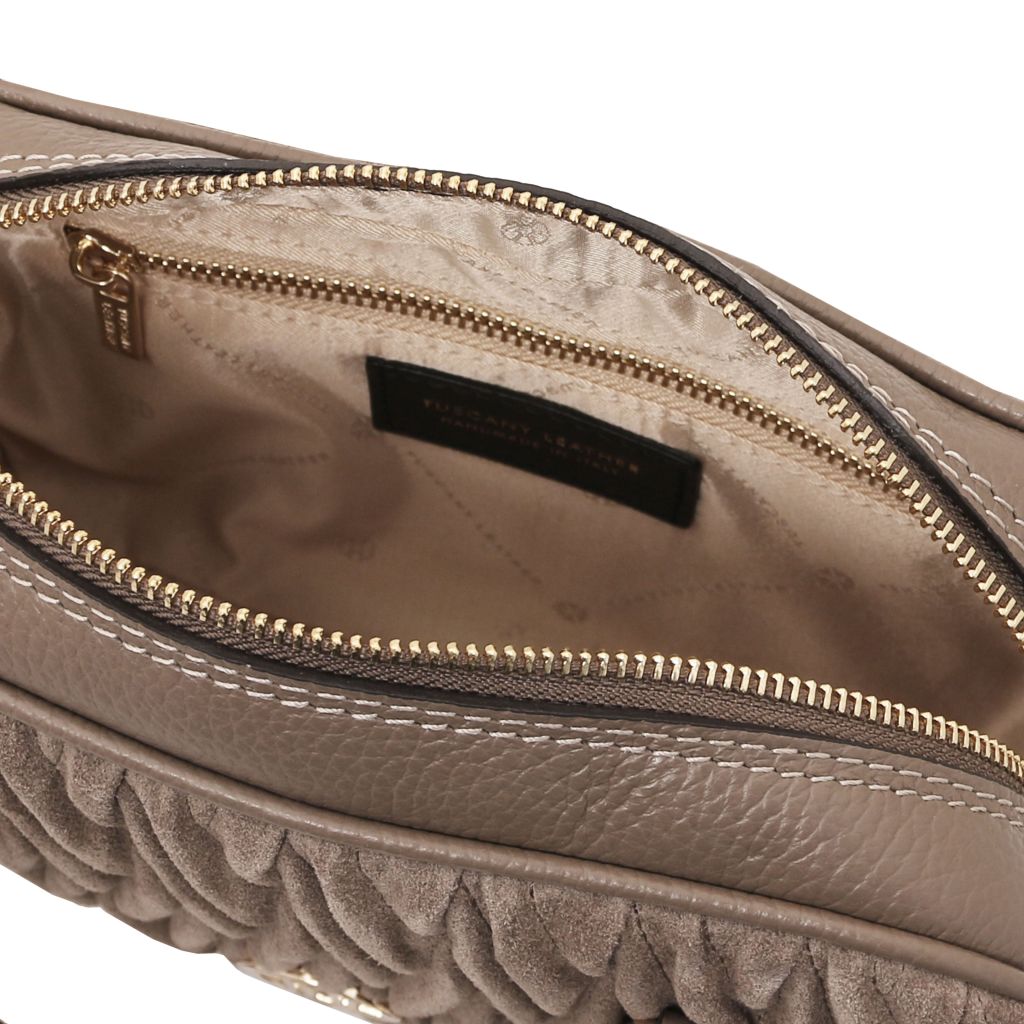 Tuscany Leather Chantilly Handväska #Färg_Taupe