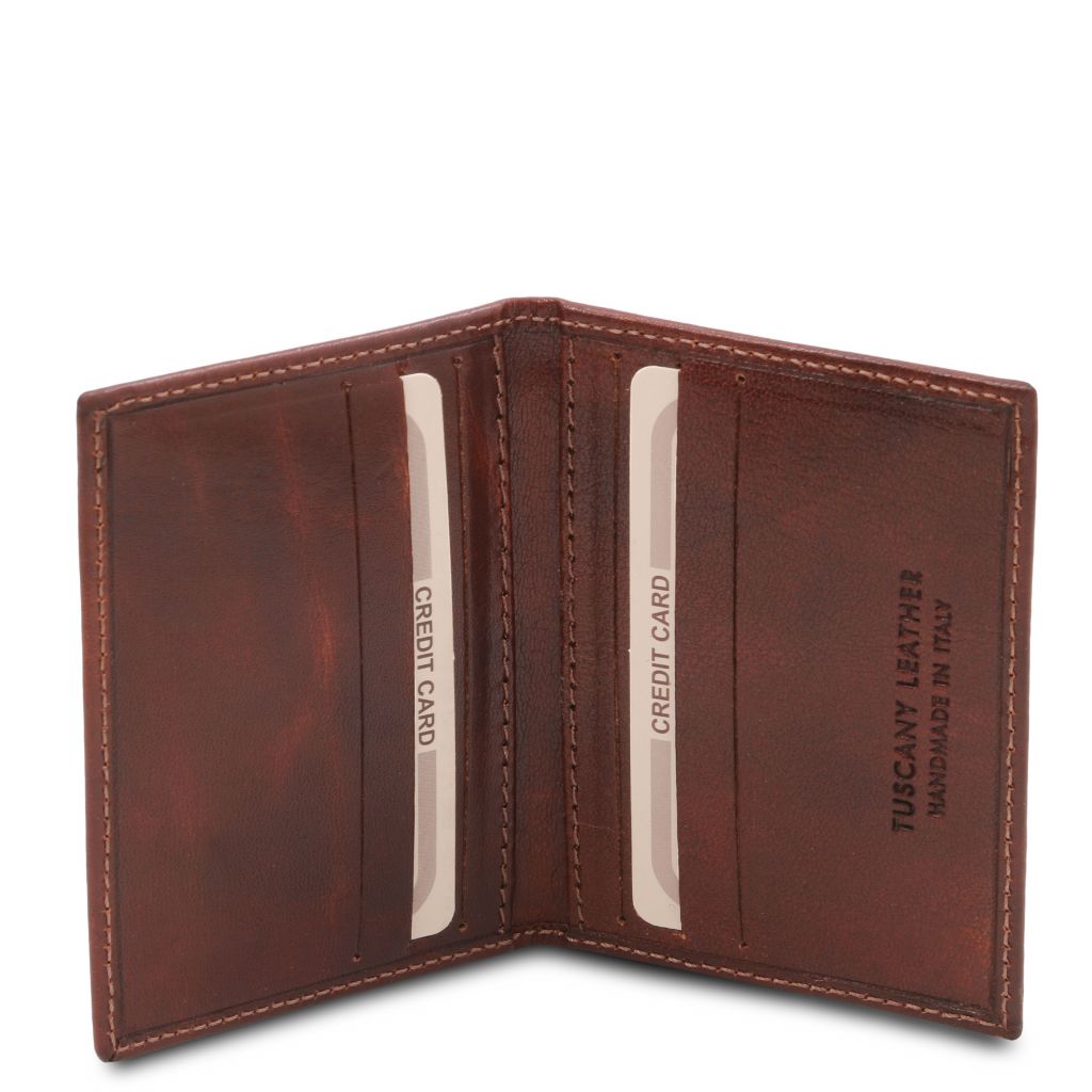 Tuscany Leather Exclusive Korthållare #Färg_Brun