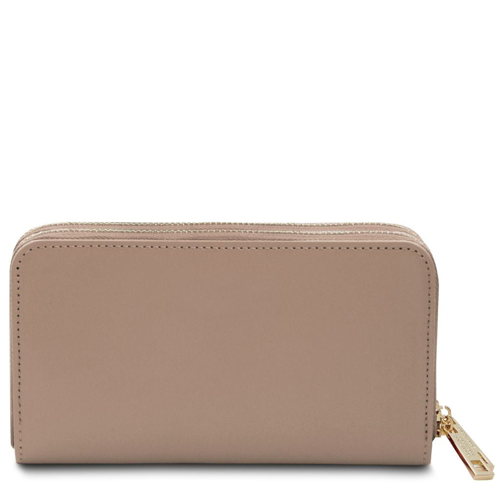 Tuscany Leather Gaia Plånbok #Färg_Ljus Taupe