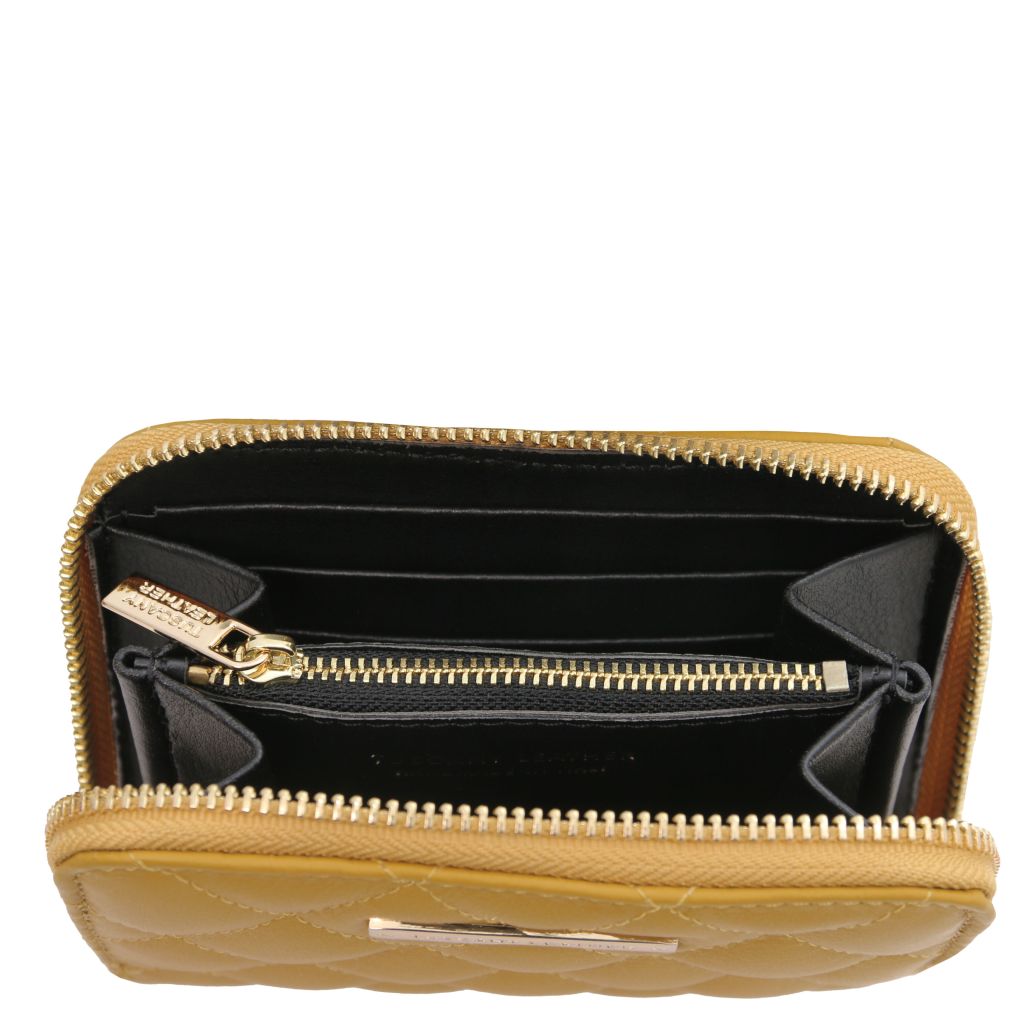 Tuscany Leather Teti Plånbok #Färg_Senap