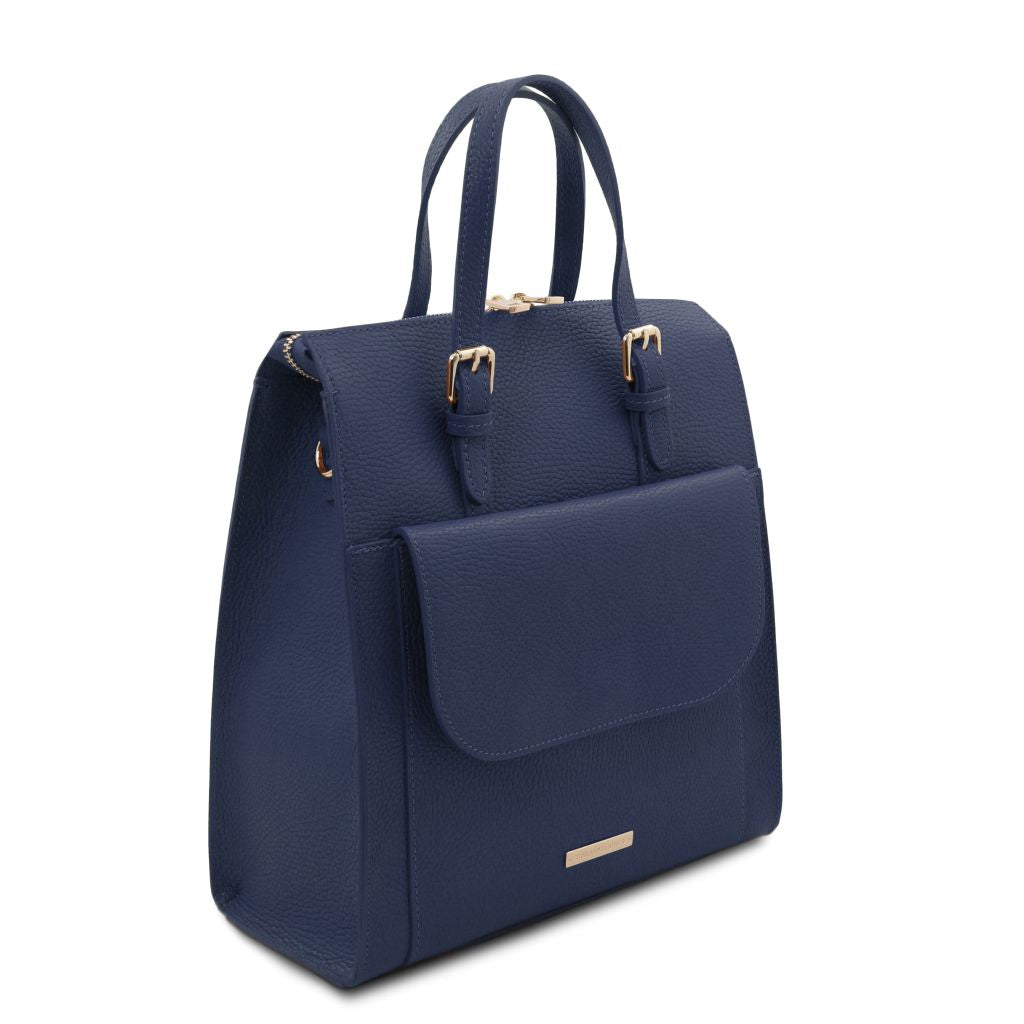 Tuscany Leather TL Bag Ryggsäck #Färg_Mörkblå