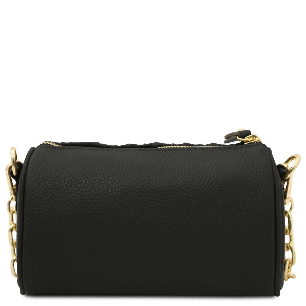 Tuscany Leather Chantilly Handväska #Färg_Svart
