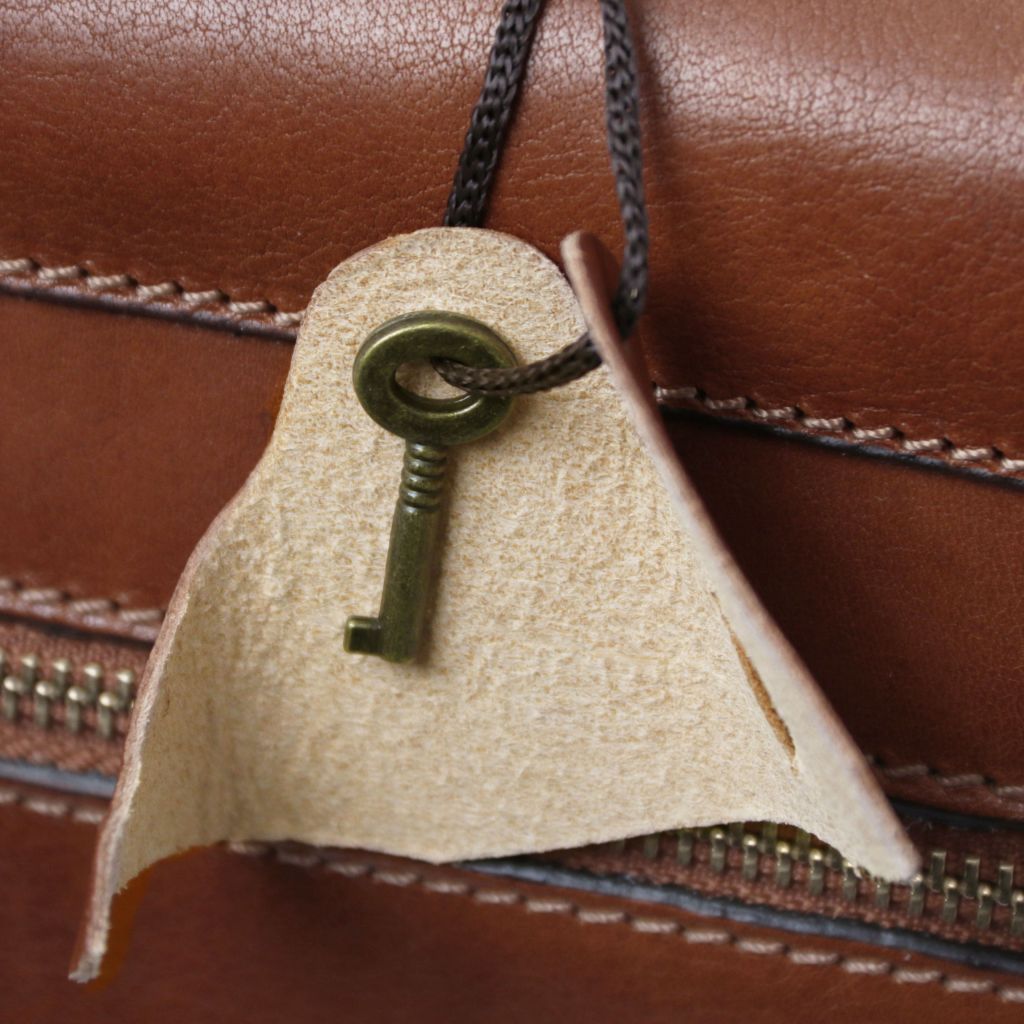 Tuscany Leather Cremona Portfölj #Färg_Brun