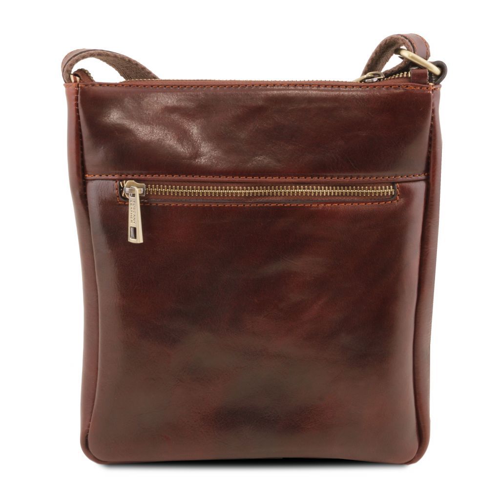 Tuscany Leather Jason Axelremsväska #Färg_Svart