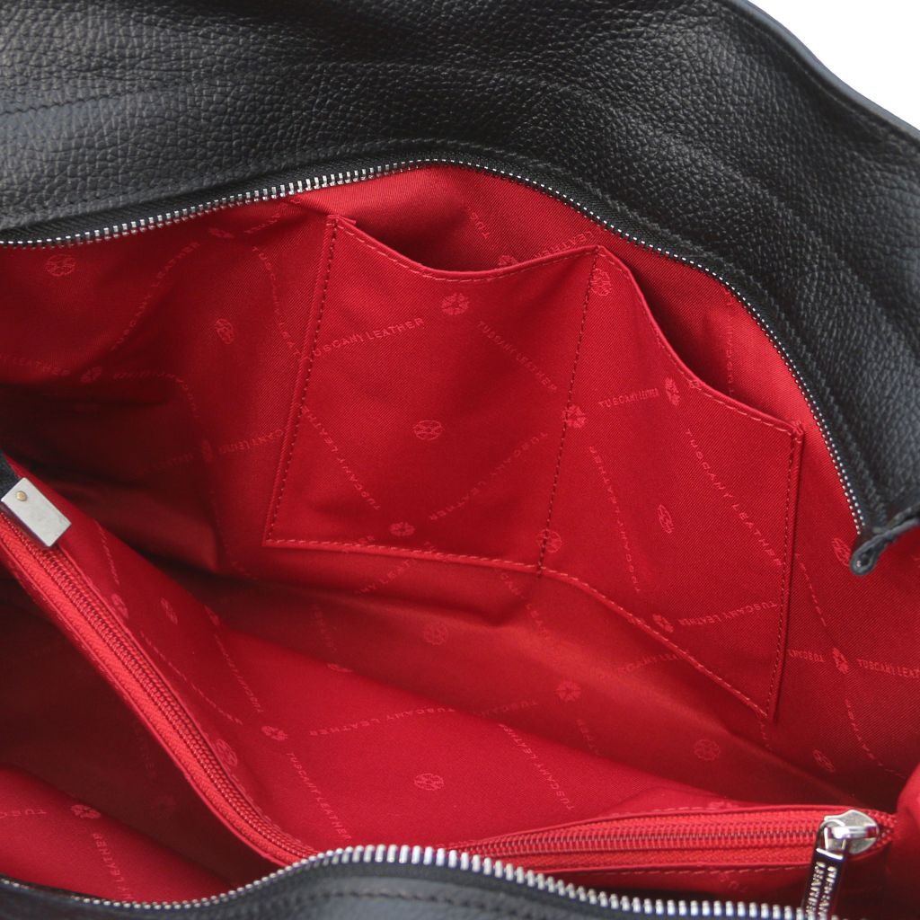 Tuscany Leather TL Bag Handväska #Färg_Svart