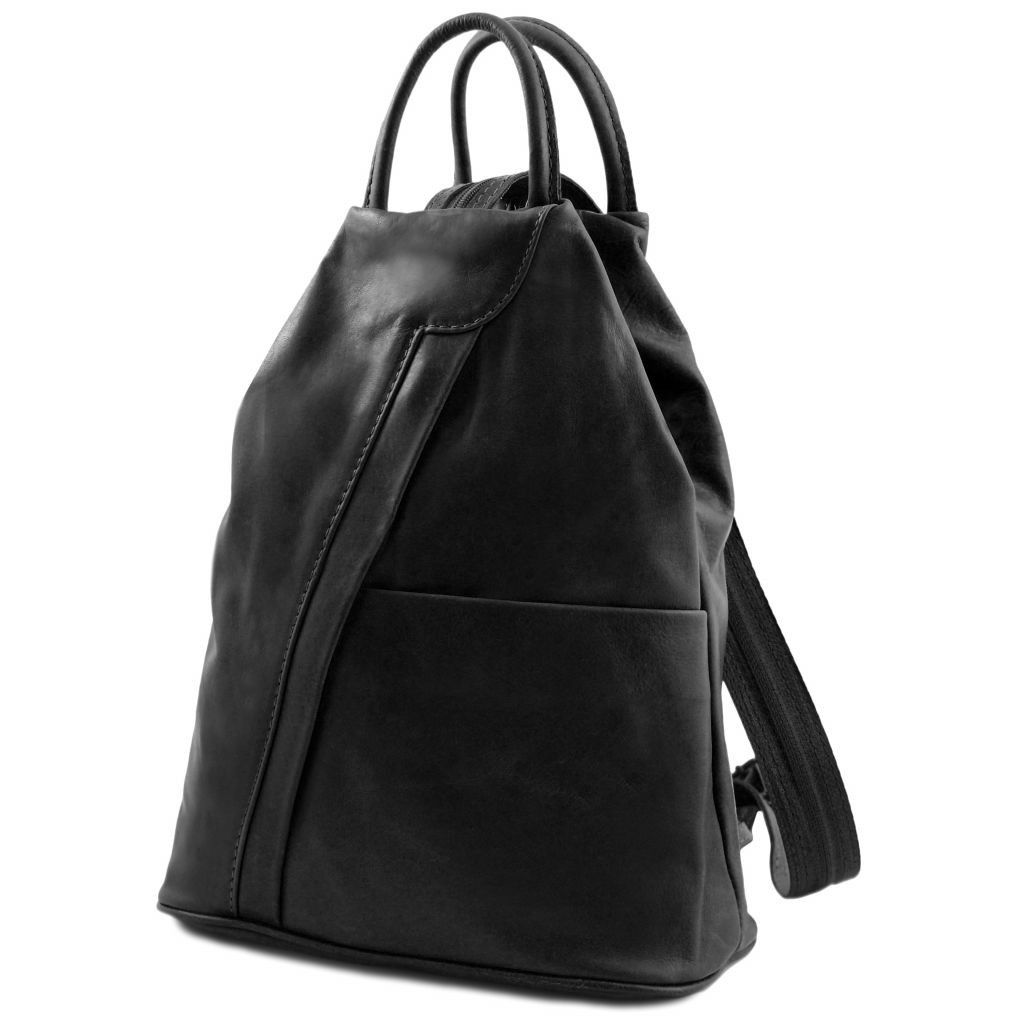 Tuscany Leather Shanghai Ryggsäck #Färg_Svart