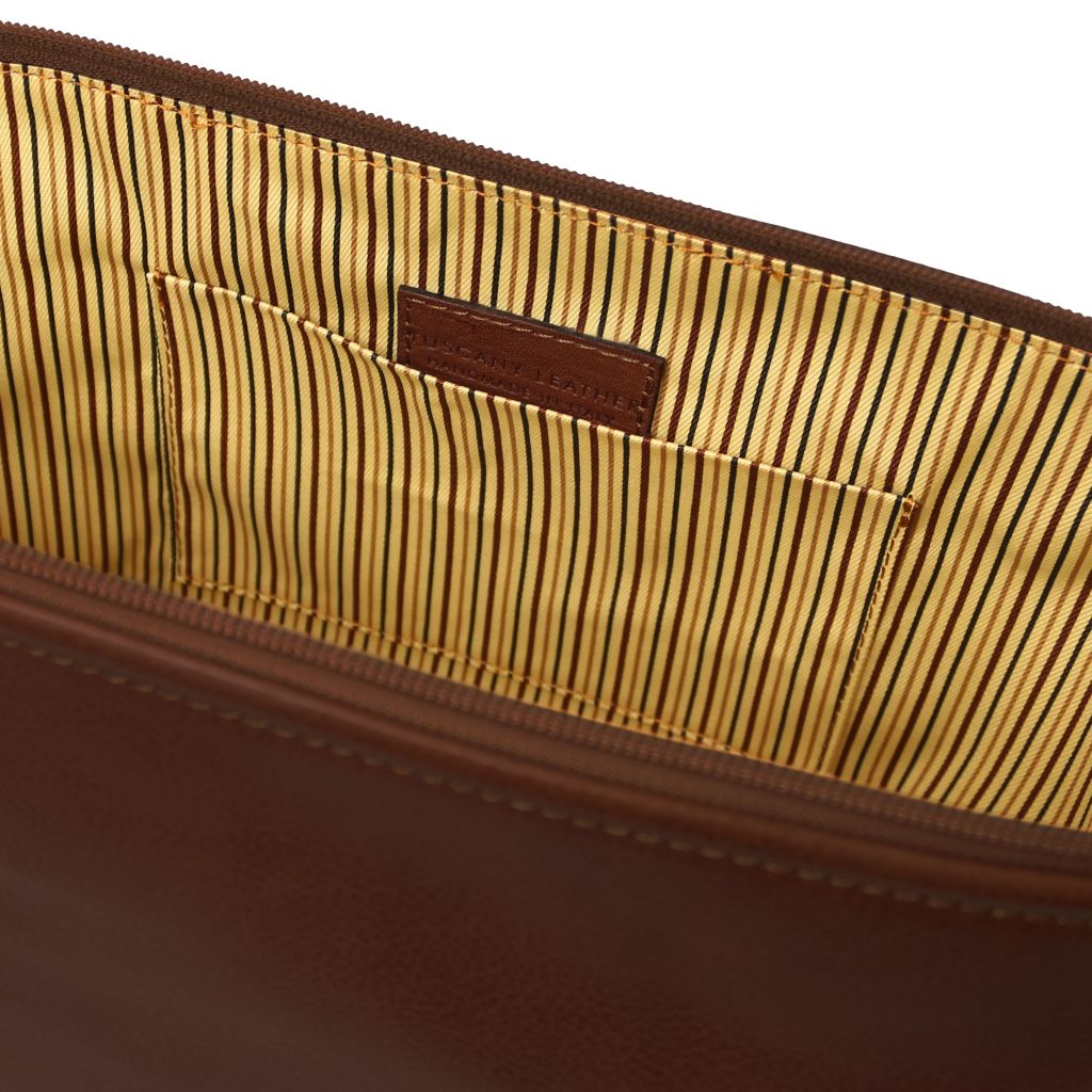 Tuscany Leather Smarty L Necessär #Färg_Brun