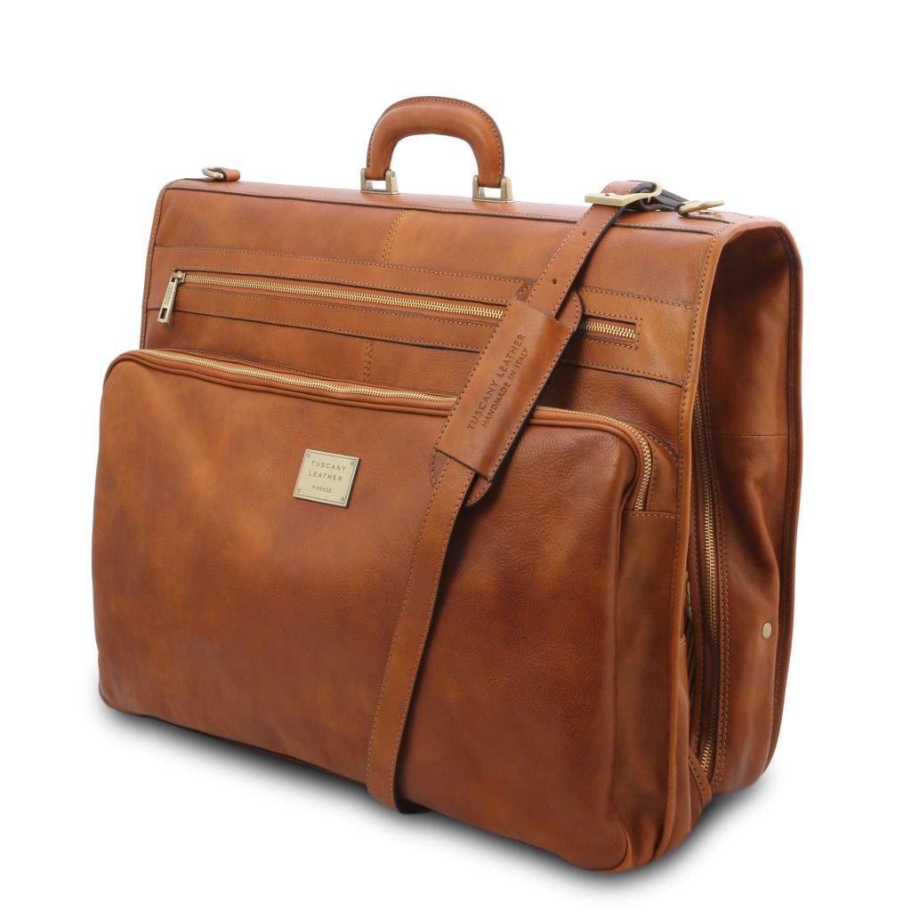 Tuscany Leather Papeete Kostymväska #Färg_Brun