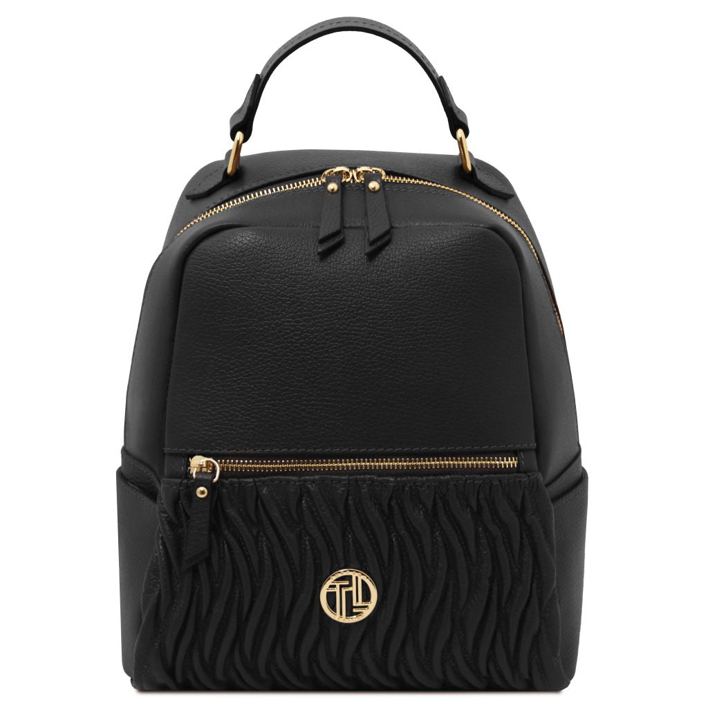 Tuscany Leather Chantilly Ryggsäck #Färg_Svart