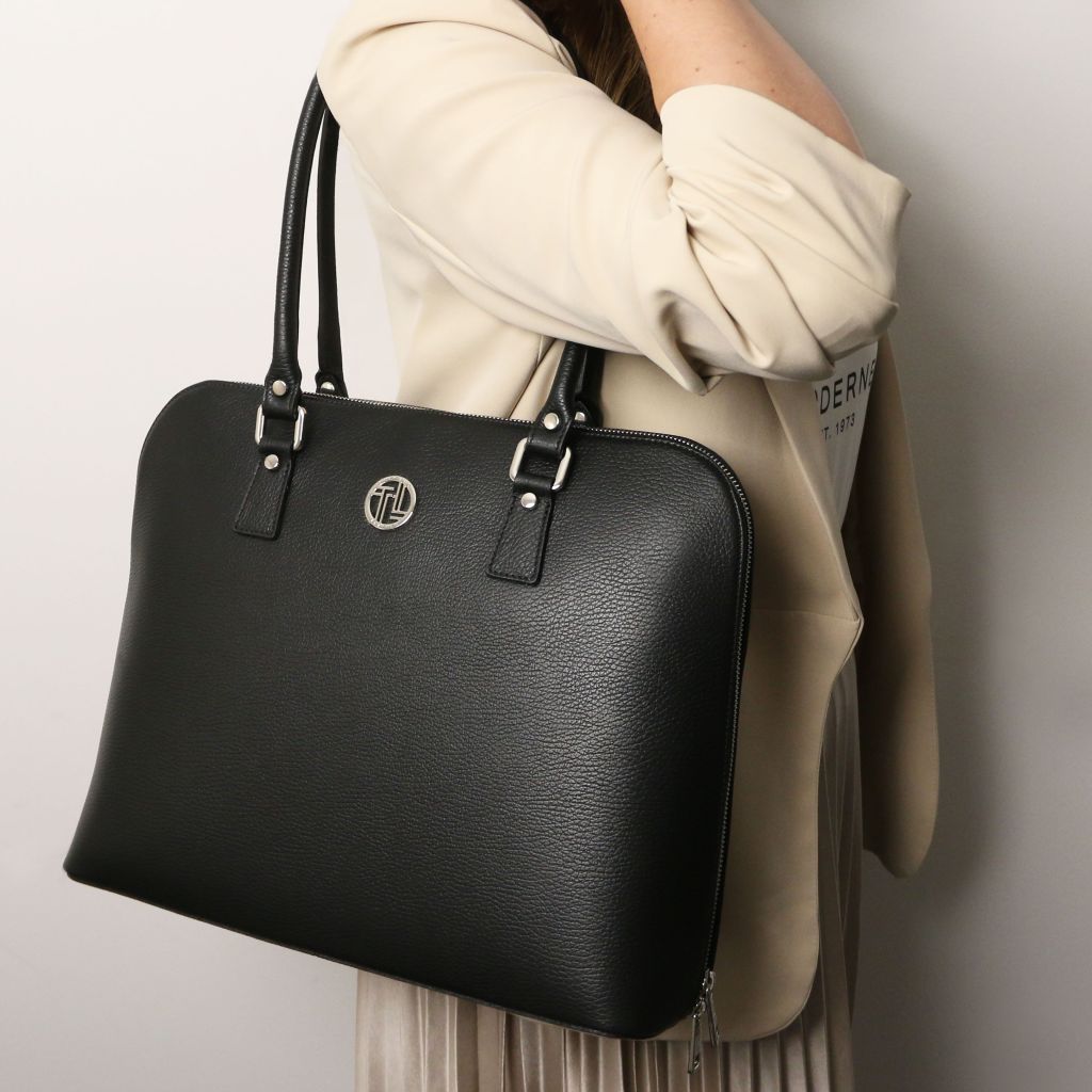 Tuscany Leather Magnolia Handväska #Färg_Mörkblå