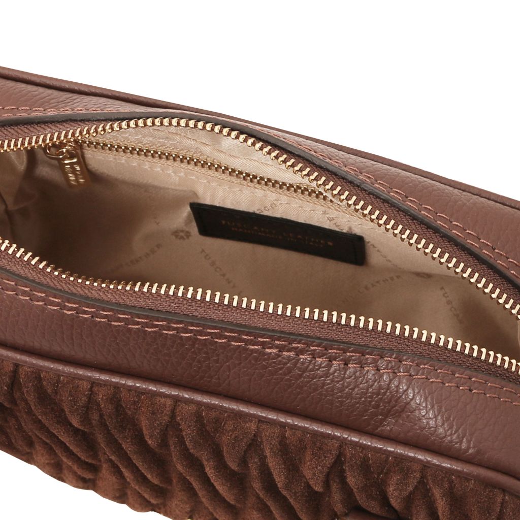 Tuscany Leather Chantilly Axelremsväska #Färg_Kaffe