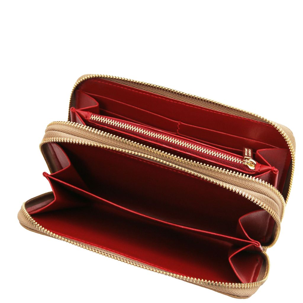 Tuscany Leather Mira Plånbok #Färg_Champagne