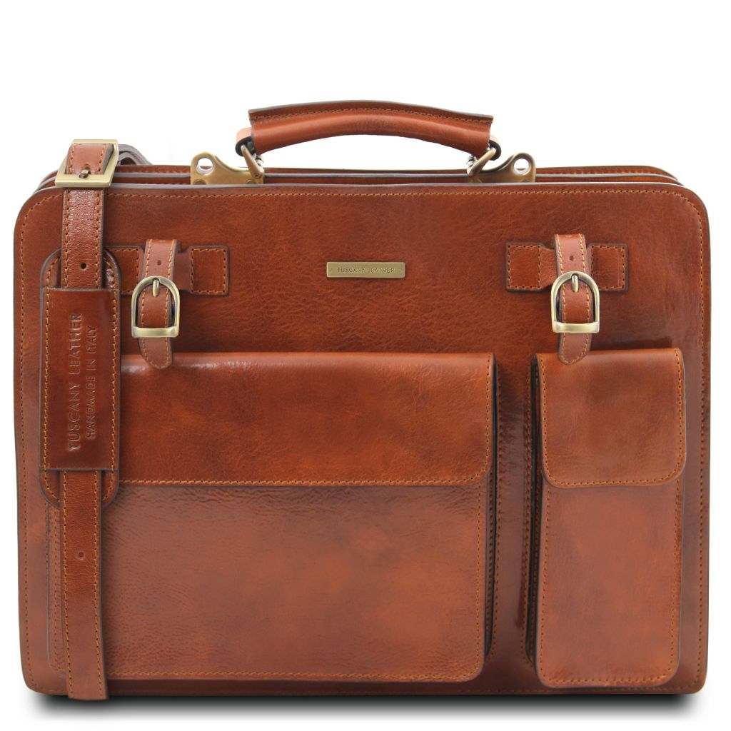 Tuscany Leather Venezia Portfölj #Färg_Honung