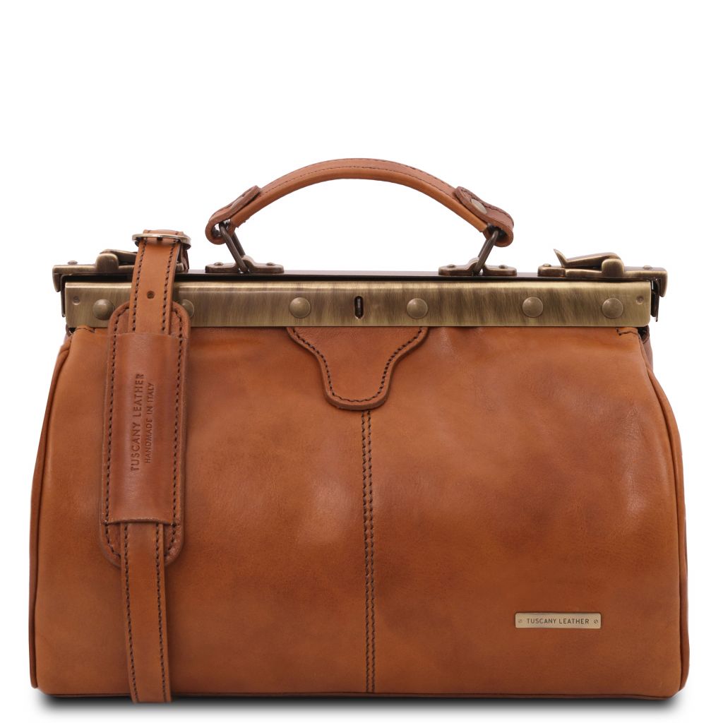 Tuscany Leather Michelangelo Doktorsväska #Färg_Cognac
