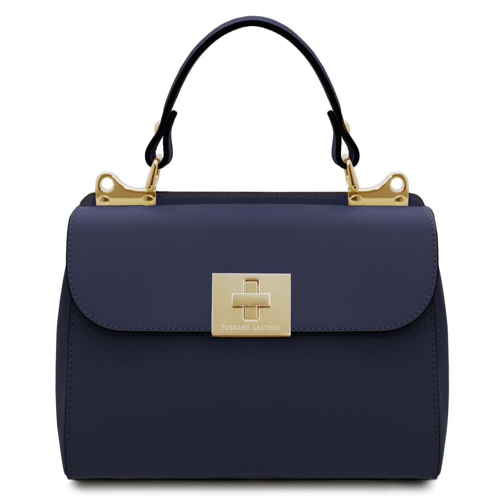 Tuscany Leather Armonia Handväska #Färg_Mörkblå
