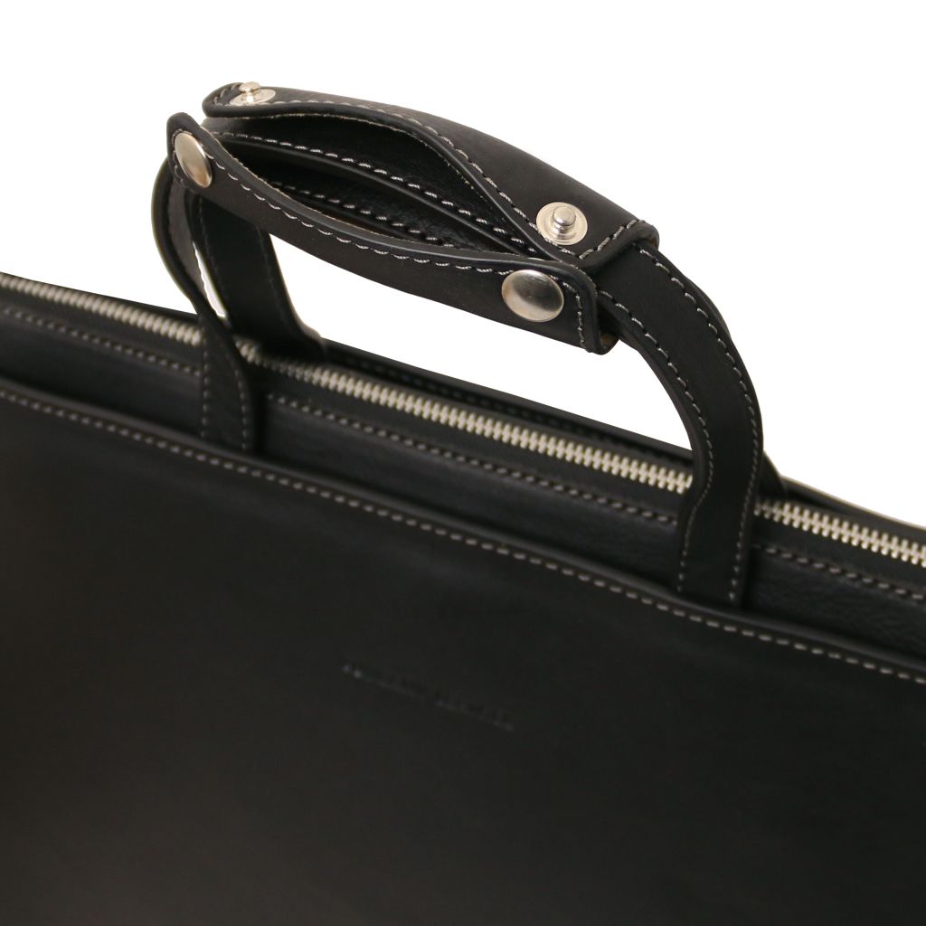 Tuscany Leather Palermo Datorväska #Färg_Svart