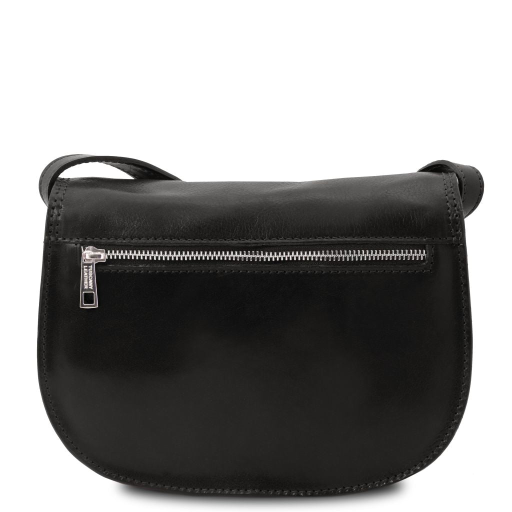 Tuscany Leather Isabella Axelremsväska #Färg_Svart