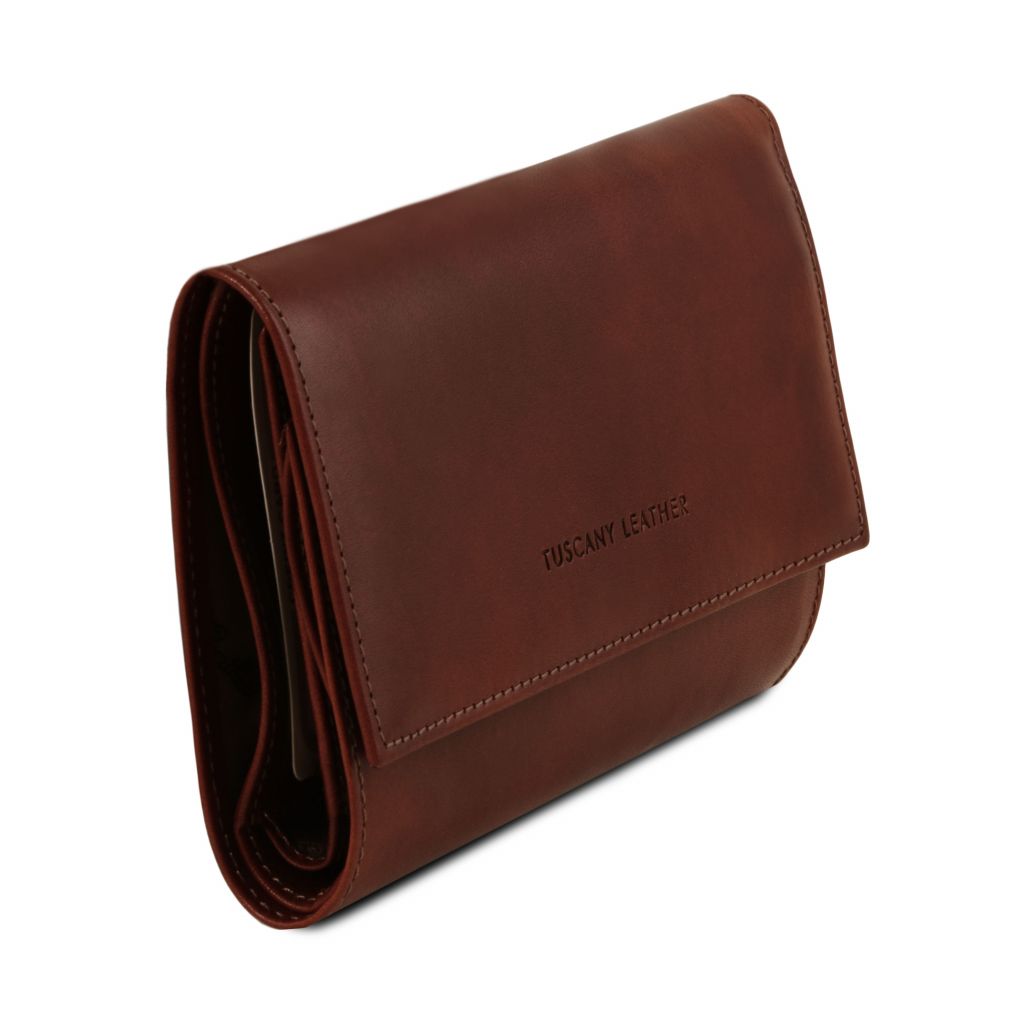 Tuscany Leather Exclusive 4 Plånbok #Färg_Brun