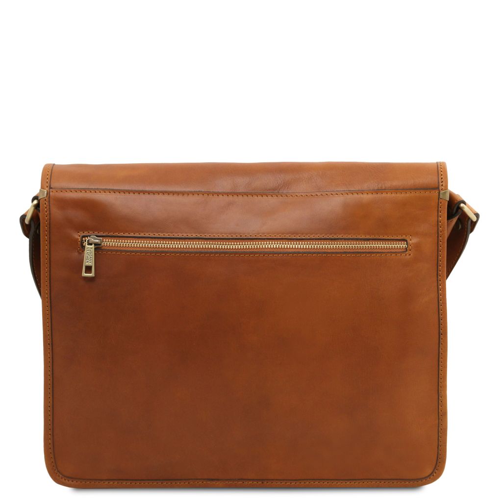 Tuscany Leather TL Messenger Axelremsväska #Färg_Cognac