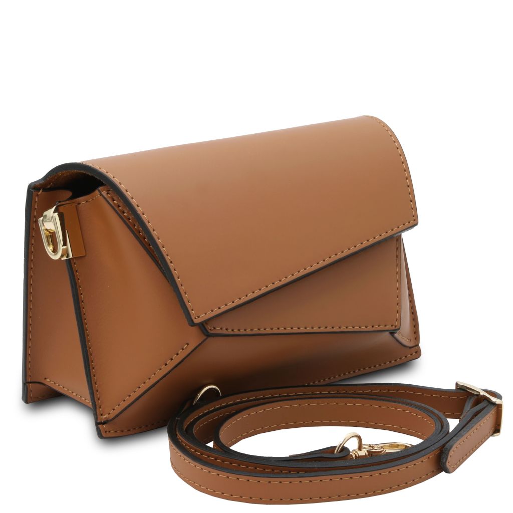 Tuscany Leather TL Bag Axelremsväska #Färg_Cognac