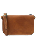 Tuscany Leather Carmen Axelremsväska #Färg_Cognac