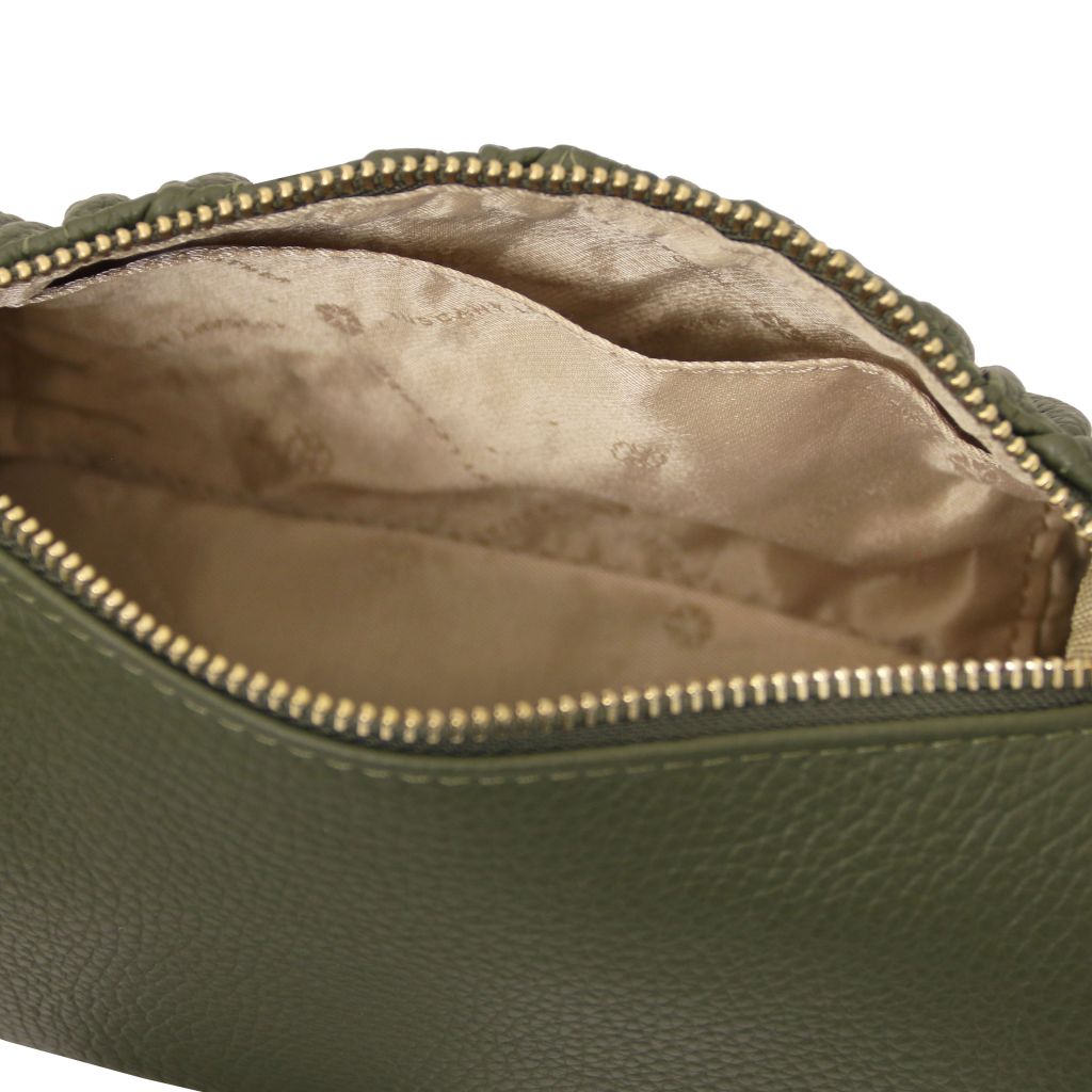 Tuscany Leather Chantilly Handväska #Färg_Skogsgrön