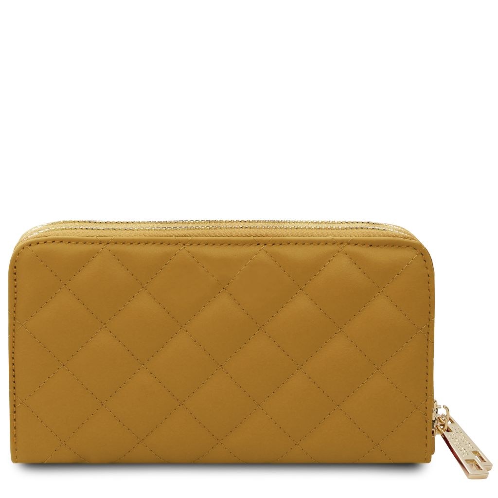 Tuscany Leather Ada Plånbok #Färg_Senap