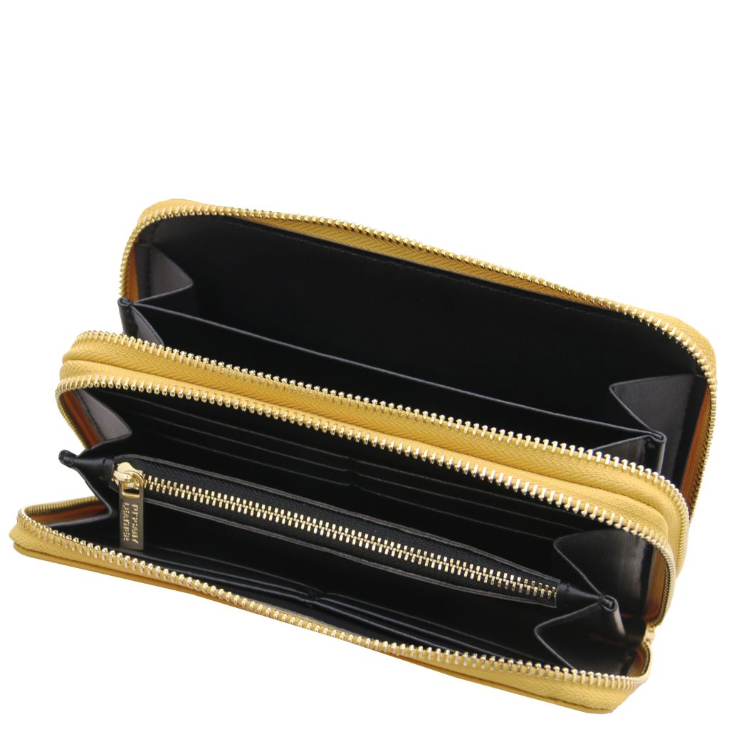 Tuscany Leather Mira Plånbok #Färg_Senap