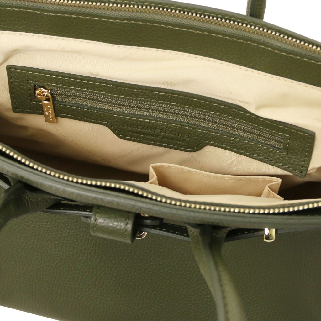 Tuscany Leather TL Bag Handväska #Färg_Skogsgrön