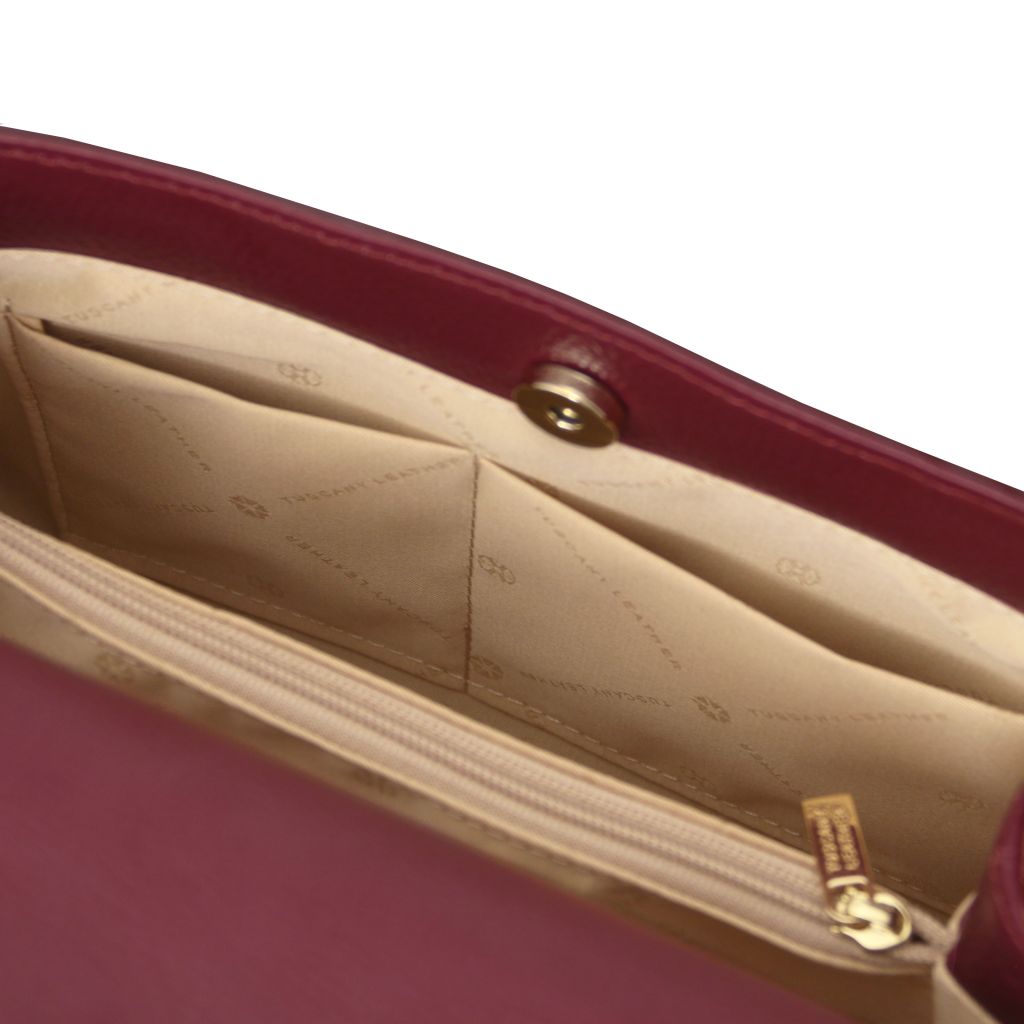 Tuscany Leather Maisy Handväska #Färg_Bordeaux