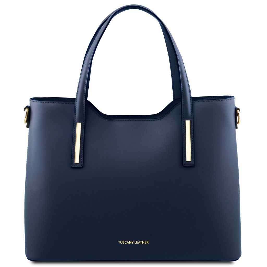 Tuscany Leather Olimpia Handväska #Färg_Mörkblå