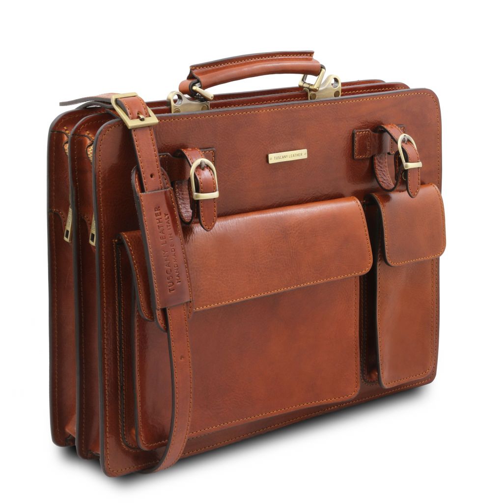 Tuscany Leather Venezia Portfölj #Färg_Honung