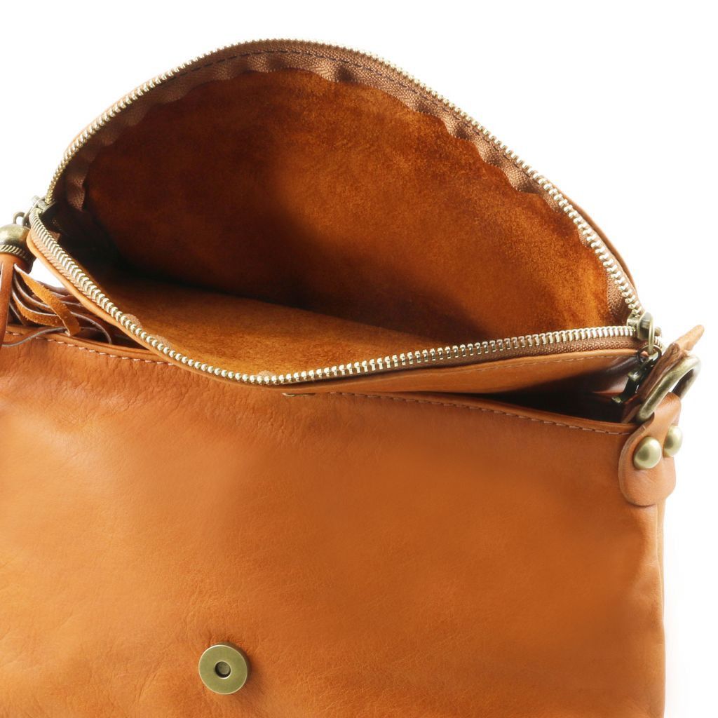 Tuscany Leather TL Bag Axelväska #Färg_Cognac