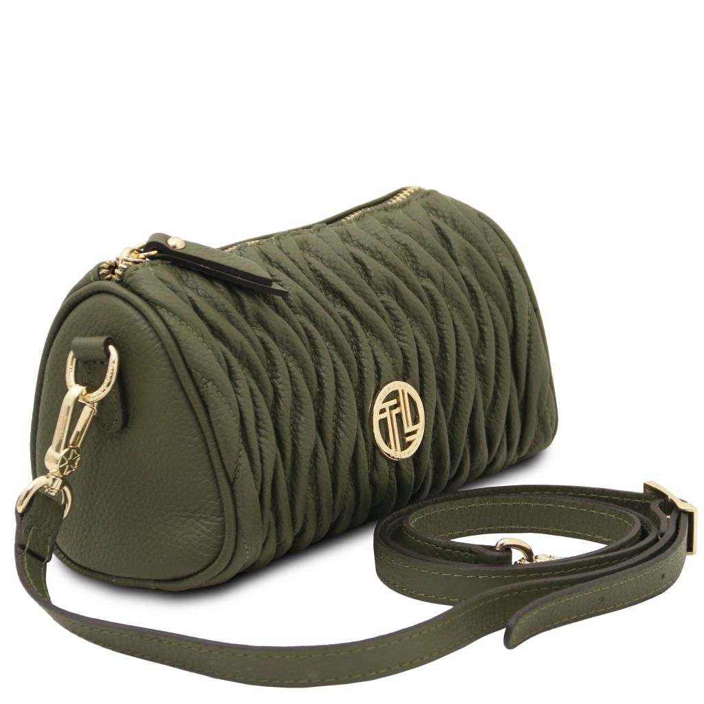 Tuscany Leather Chantilly Handväska #Färg_Skogsgrön