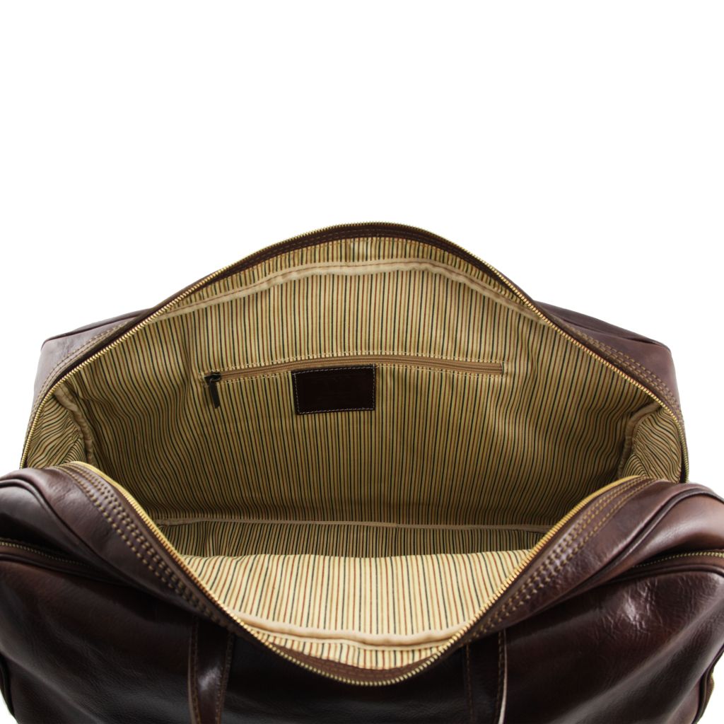 Tuscany Leather Bora Bora Duffelväska #Färg_Mörkbrun