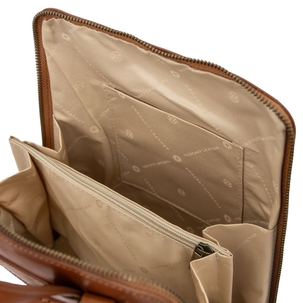 Tuscany Leather Paris Ryggsäck #Färg_Honung