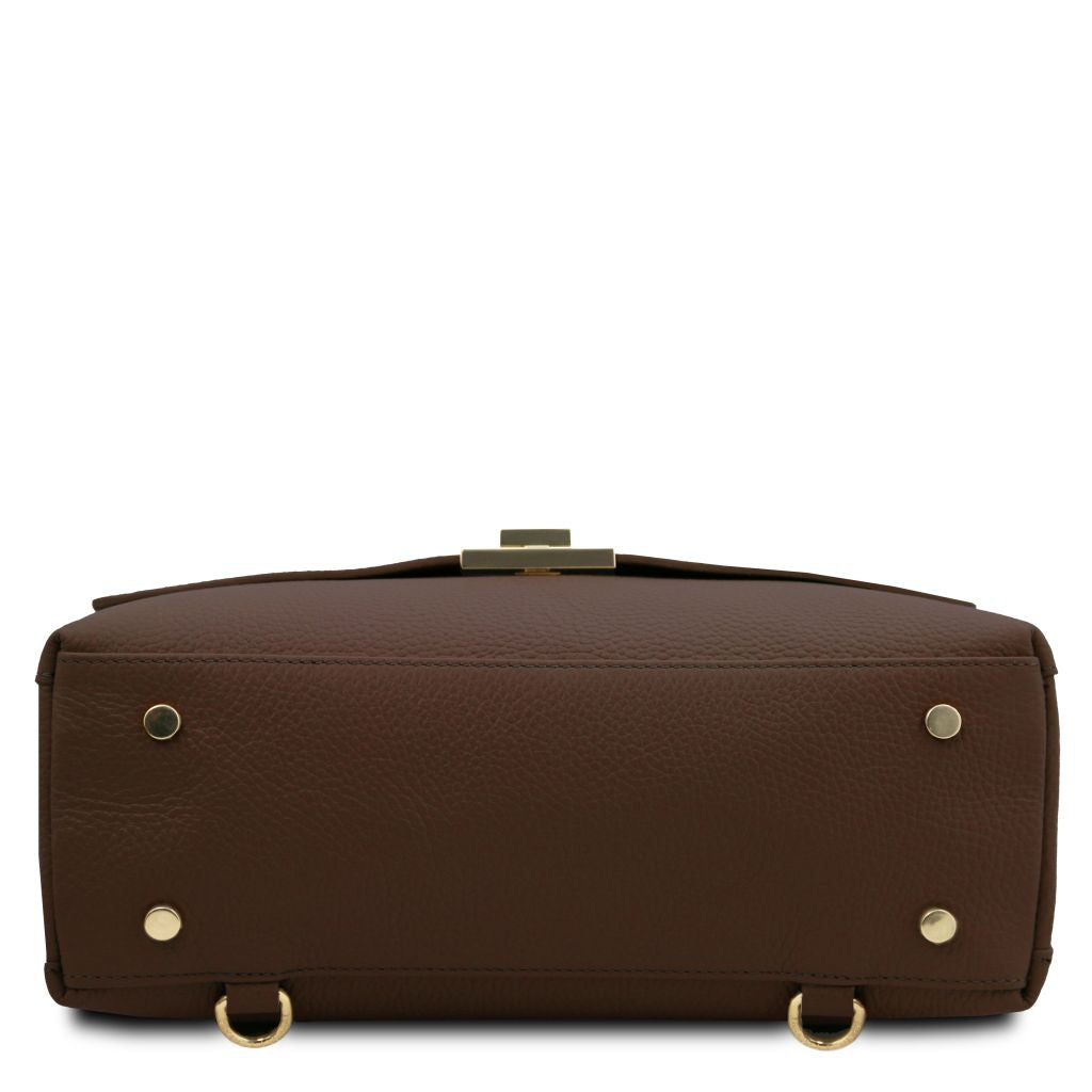 Tuscany Leather Silene Handväska #Färg_Kaffe