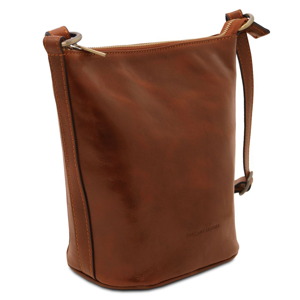 Tuscany Leather Giusi Axelremsväska #Färg_Honung