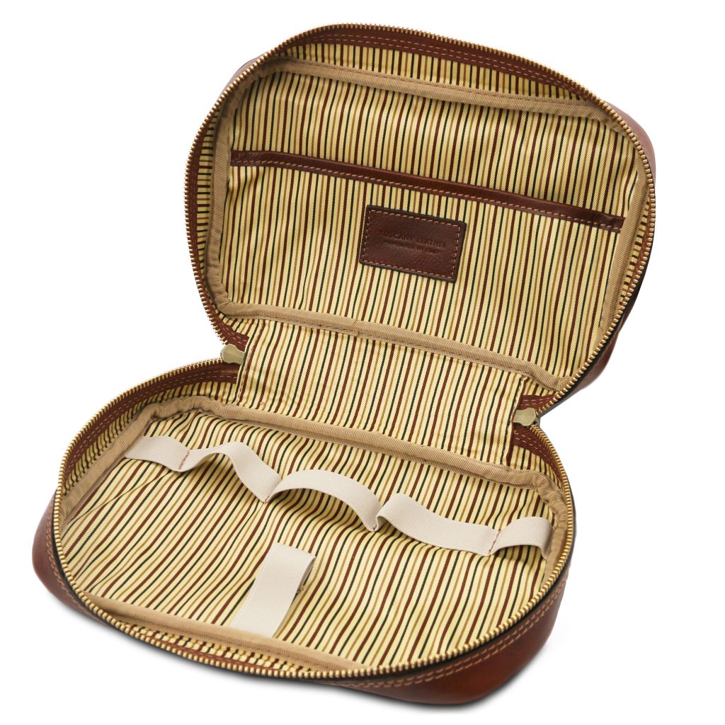 Tuscany Leather Jacob Necessär #Färg_Brun