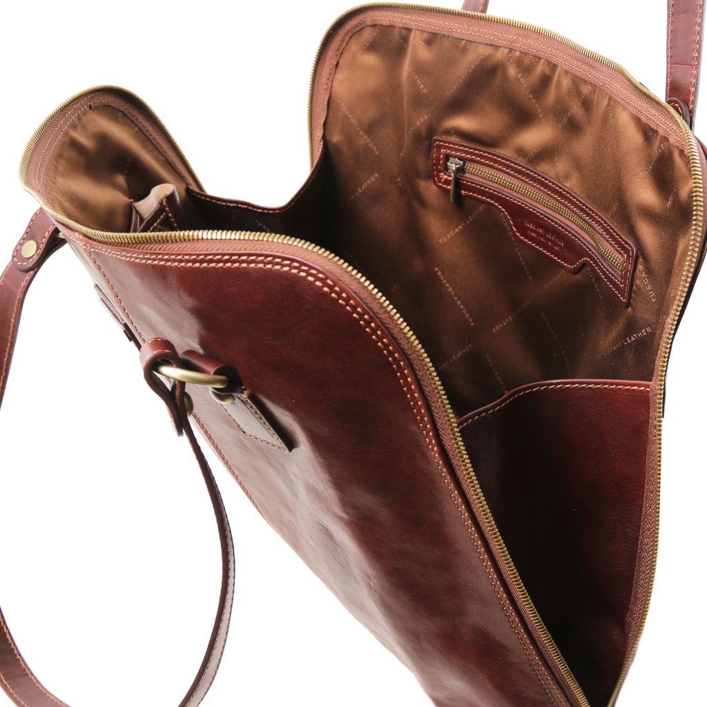 Tuscany Leather Ravenna Axelväska #Färg_Svart