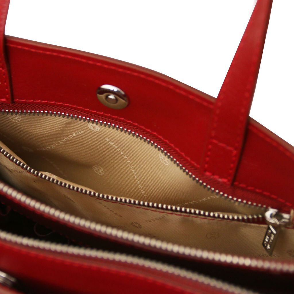 Tuscany Leather Palermo Datorväska #Färg_Röd